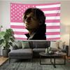 Leon Kennedy Resident Evil Tapestry Wall Cloth Background for Restaurant Bar Party Horror Game Wall Decor