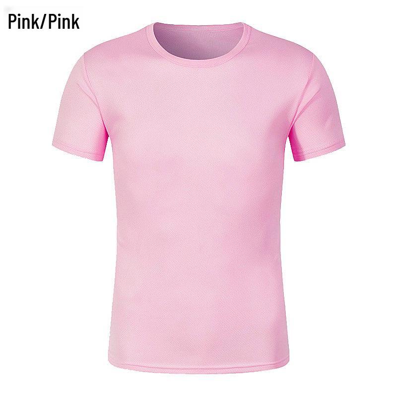 Custom Quick-Dry Round-Neck T-Shirts: Short-Sleeve Class Uniforms, Election Shirts, Summer Workwear, Cultural Shirts with Printed Logos