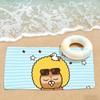 K-Kakaos Cartoon Friends Towel Drying Bath Towel Applicable To Light Swimming Camping Yoga Beach Out