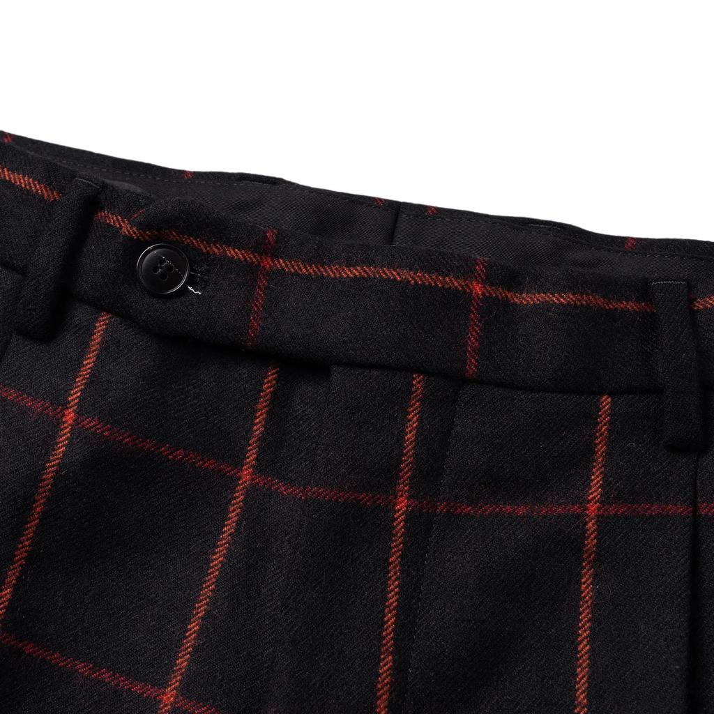 GUCCI Windowpane Printed Tailored Trousers (Unisex) Casual Pants 731054 ZAL2E 1072