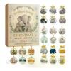 Christmas Advent Calendar, Tree Ornaments