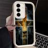 Phone Case for Samsung Galaxy A17 A16 A15 A14 A13 God Jesus Pray Cross Bible A56 A36 A26 A55 A35 A25 A54 A34 A24 A53 A33 A23 A07