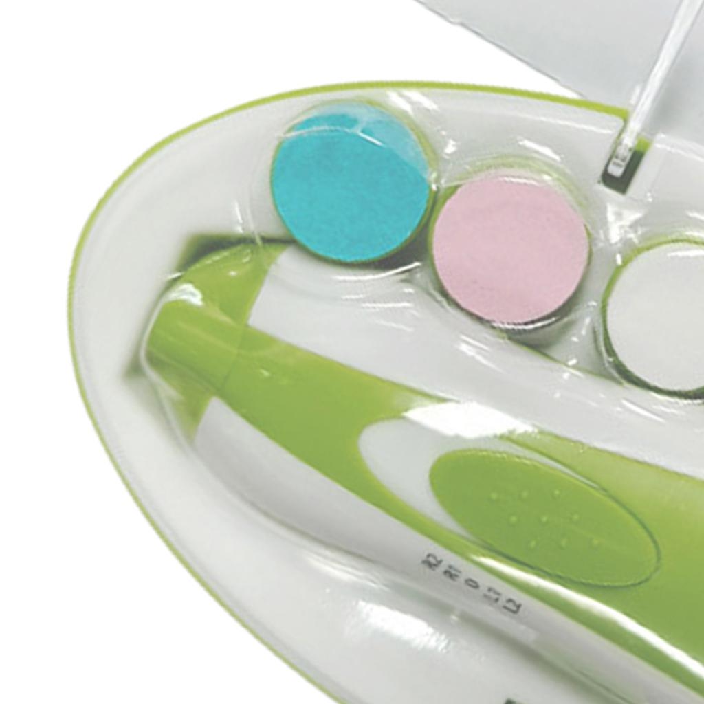 Electric Baby Nail Trimmer with 6 Grinding Heads Newborn Infant Nail File Clipper with Light Toddlers Manicure Toes Fingernails Care Trimming Tools