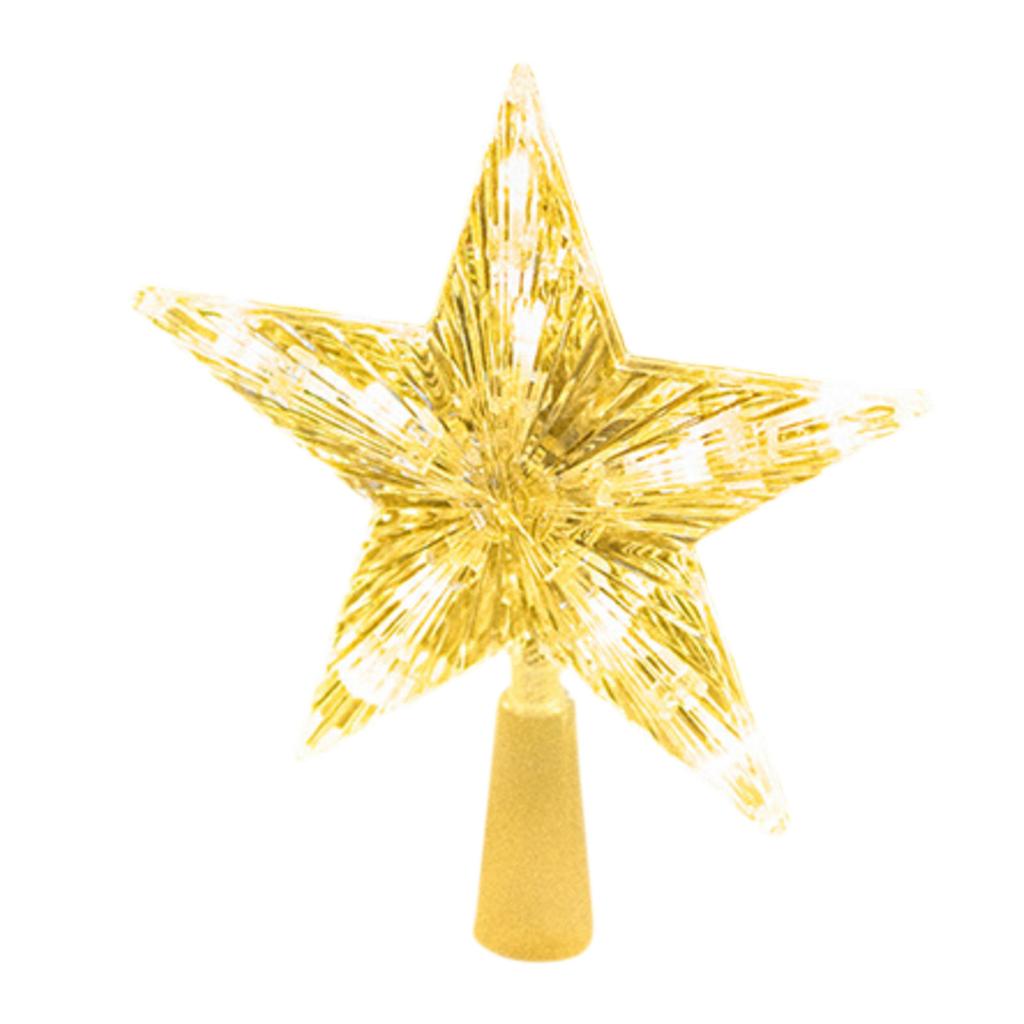 Christmas Decorations Scene Layout Supplies Christmas Tree Top Star Atmosphere Dress Up Accessories Five-pointed Star Accessories