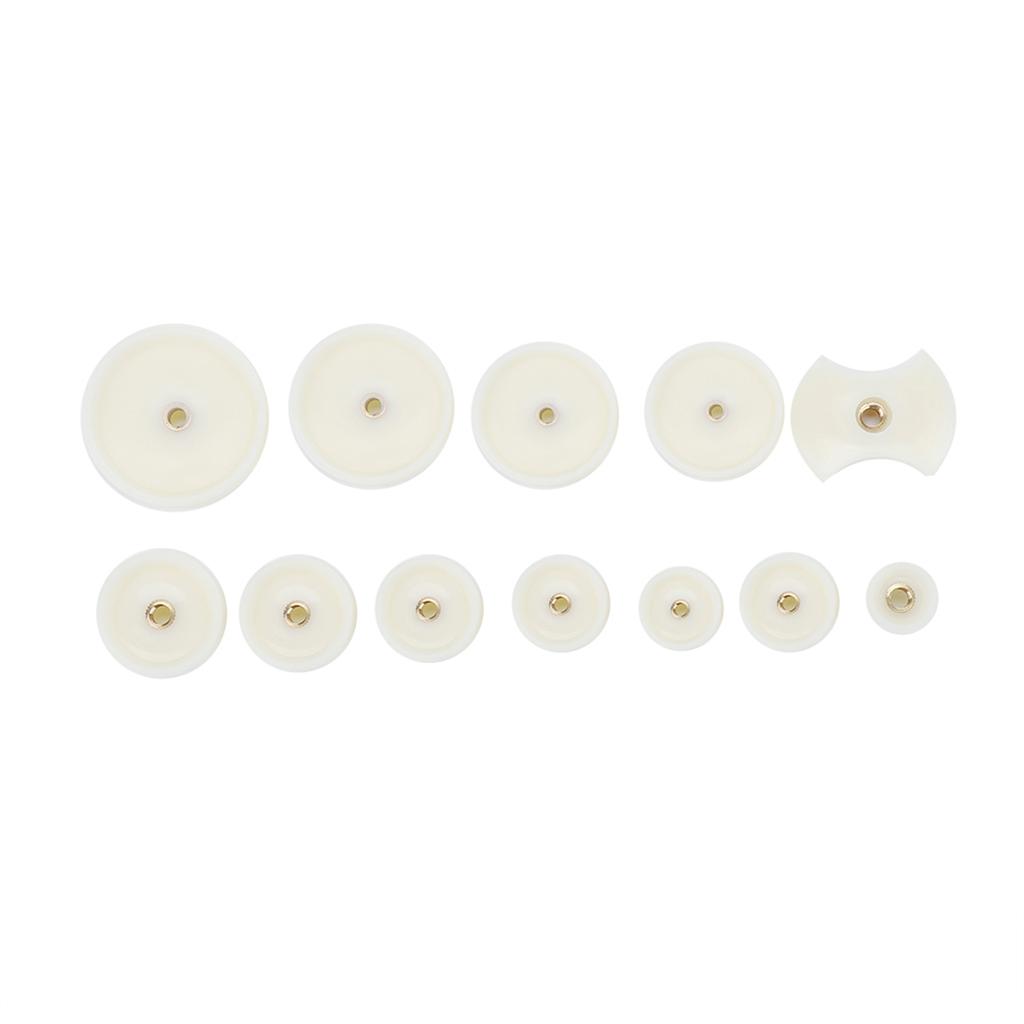 Outil de réparation de presse d'horloger avec 12 matrices, bleu