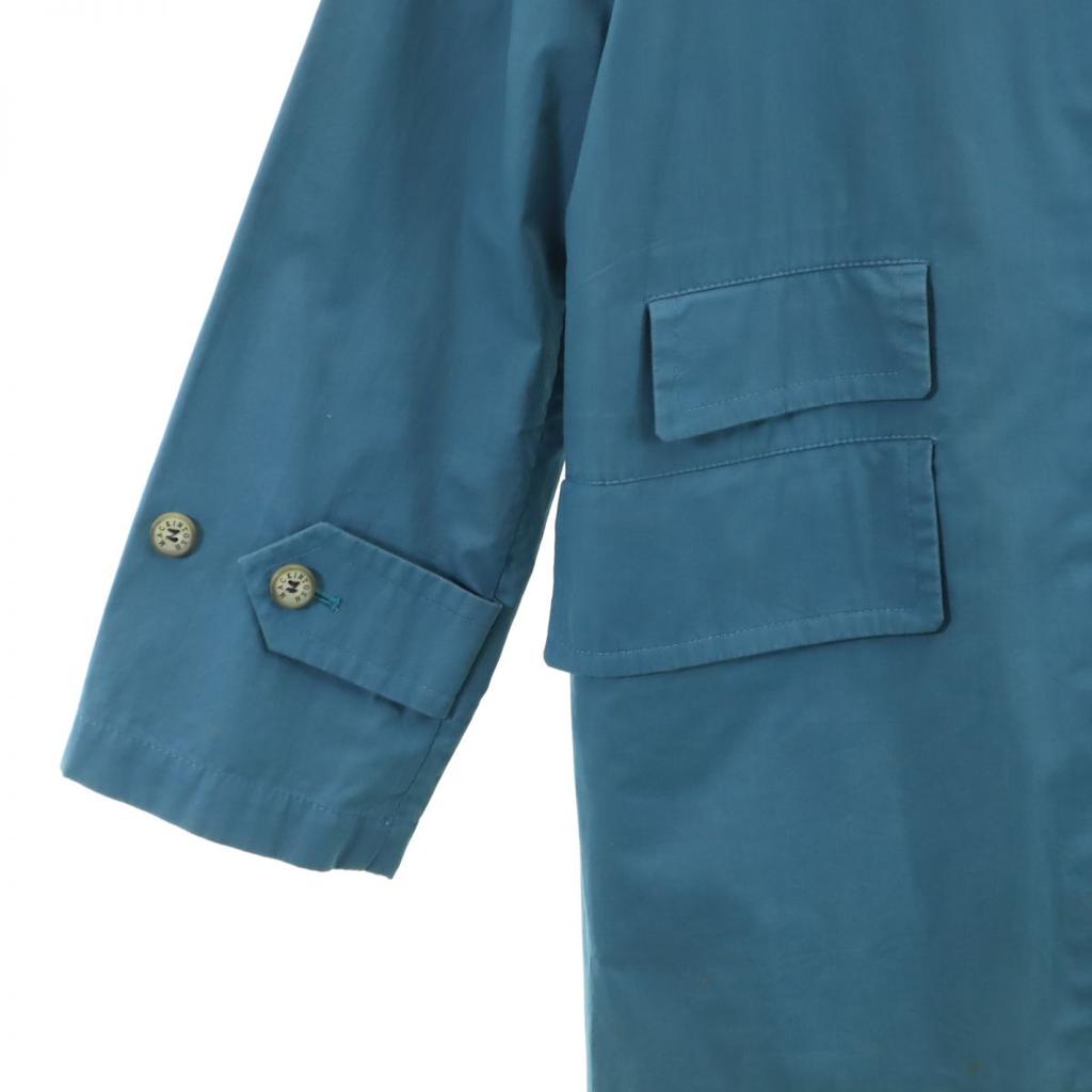 Mackintosh Made In the UK Stainless Collar Coat 34 Blue Women Used
