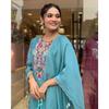 Dámsky top tunika Kurti Salwar oblek Bollywood párty oblečenie Kurta nohavice Dupatta set VFP-1797a