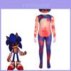 Sonic The Hedgehog Kids Cosplay Halloween Costume Set Easy To Wear Breathable Unisex Perfect For Parties!
