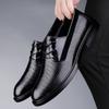 Fashion Slip On Male Casual Business Shoes New Stylish Mens High Quality Moccasins Men's Genuine Leather Loafers Classic Walking Flats
