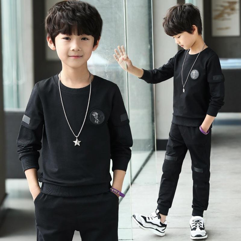 Ragazzi Primavera Maglione Pantaloni Tuta Bambini Sport Moda Bellissimi Primavera e Autunno Ragazzi Bambini Abbigliamento