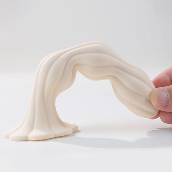Plug Anali in Silicone per Donne, Dildo Morbido per Allenamento Anale con Texture a Spirale, Adatto ai Principianti Facile da Pulire Impermeabile Giocattolo per Adulti