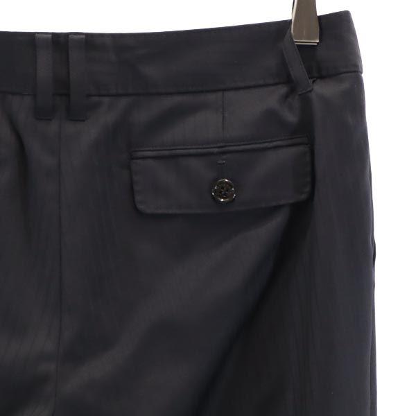 BURBERRY Sanyo Shokai Made in Japan Wool Striped Slacks pants 38 Women Used