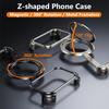 Oatsbasf Metal Frameless Case for iPhone 17 Pro/Pro Max/17 Air Phone Case with 360°Rotatable Stand Magsafe Protective Shockproof