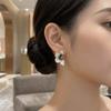 Temperament Butterfly Earrings Exquisite Floral Earrings Drip Oil Flower Stud Earrings  Daily Wear