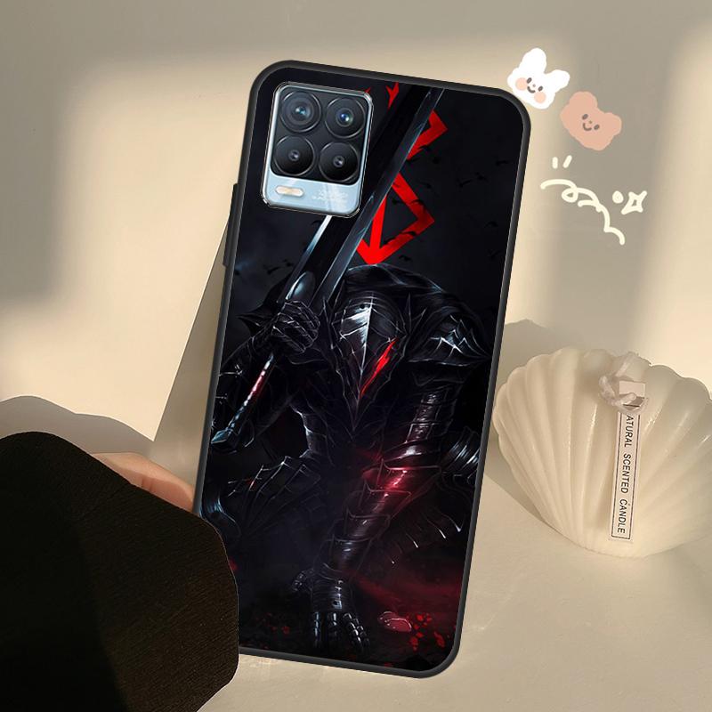 

Чехол Berserk Guts Anime для OnePlus 10 Pro 9 Pro 8T Nord2 9R для Realme GT 2 Pro 7 8 GT Neo2 9i 8i C21 Coque Realme C3