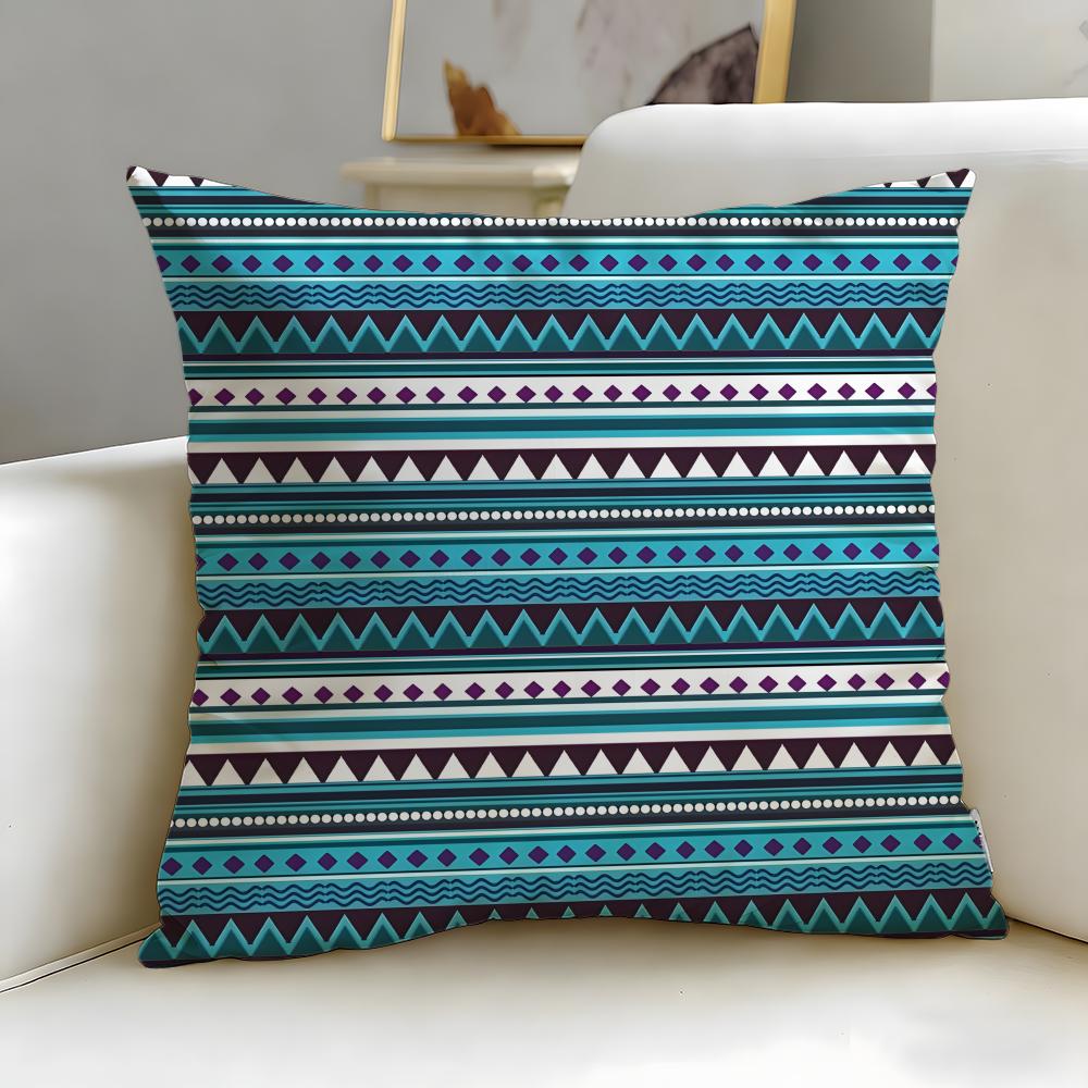 Floral pattern Cushion Cover Soft EasyWash Pillow Case Versatile for Couch Bed Travel and Office