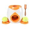 Smart Interactive Dog Training Machine with Snack Reward System, Fun Playtime Tennis Ball Feeder Toy for Dogs & Cats