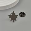 2Pcs Maple Leaf Cufflinks Business French Armband Shirt Sleeve Holder  for Women Men
