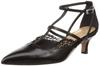 FRAY ID. Damen Pumps mit schmalen Riemen FWGS224318, Schwarz, Größe 22,5 cm