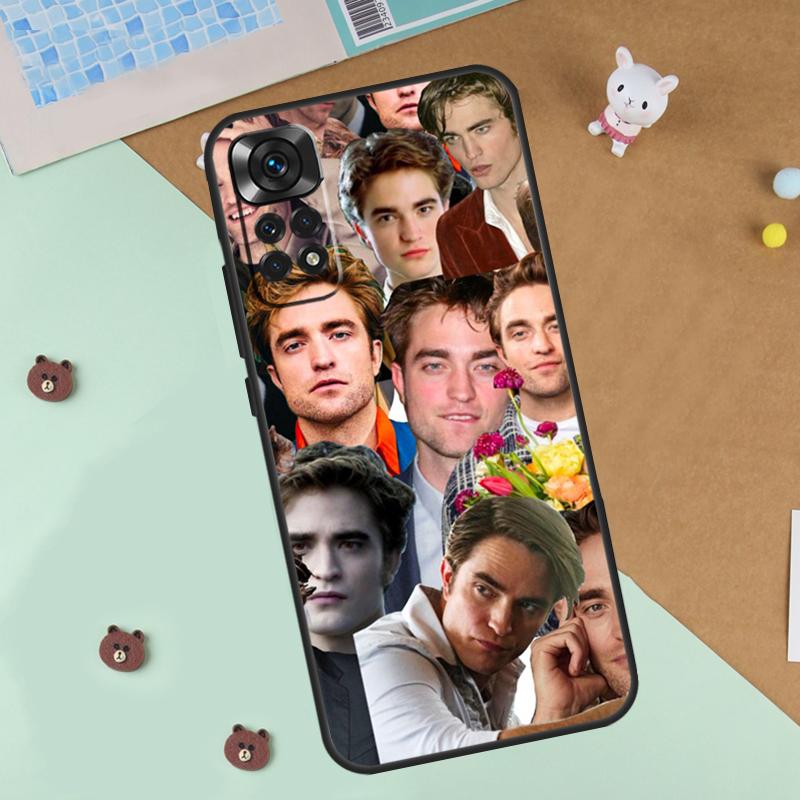 Robert Pattinson Case For Xiaomi Redmi Note 14 13 12 9 10 11 Pro 10S 11S 12S Cover For Redmi 13C 10C 12C 14C