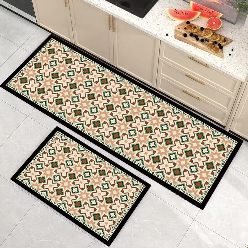 Diatomite Kitchen Anti-slip Oil-absorbent Foot Mat Living Room Bedroom Bathroom Dirt-resistant Carpet Rug Home Decor