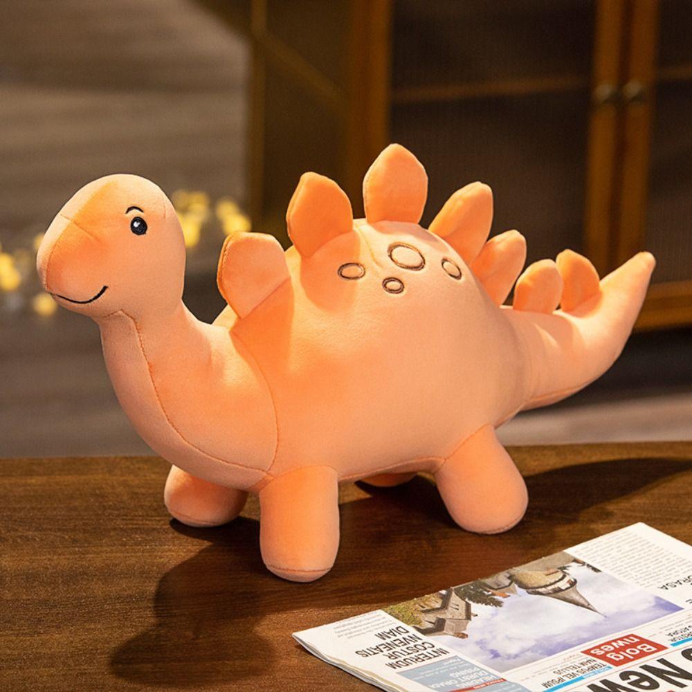 Barevná plyšová hračka Triceratops s dinosaury, kreslená hračka pro děti, dívky a chlapce