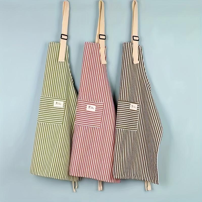 1 Piece Kitchen Apron, Suitable For Cooking, Baking, Catering Service - Easy To Clean And Durable Design, Baking Accessories, St