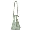 Floral Tie Eco Bag Mini-Cross_GREEN