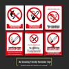 BELIK No Smoking Sign