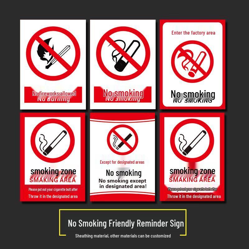 BELIK No Smoking Sign