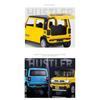 1/22 Suzuki Hustler SUV Alloy Car Model Sound and Light Pull Back Children's Toy Collectibles Birthday Gift