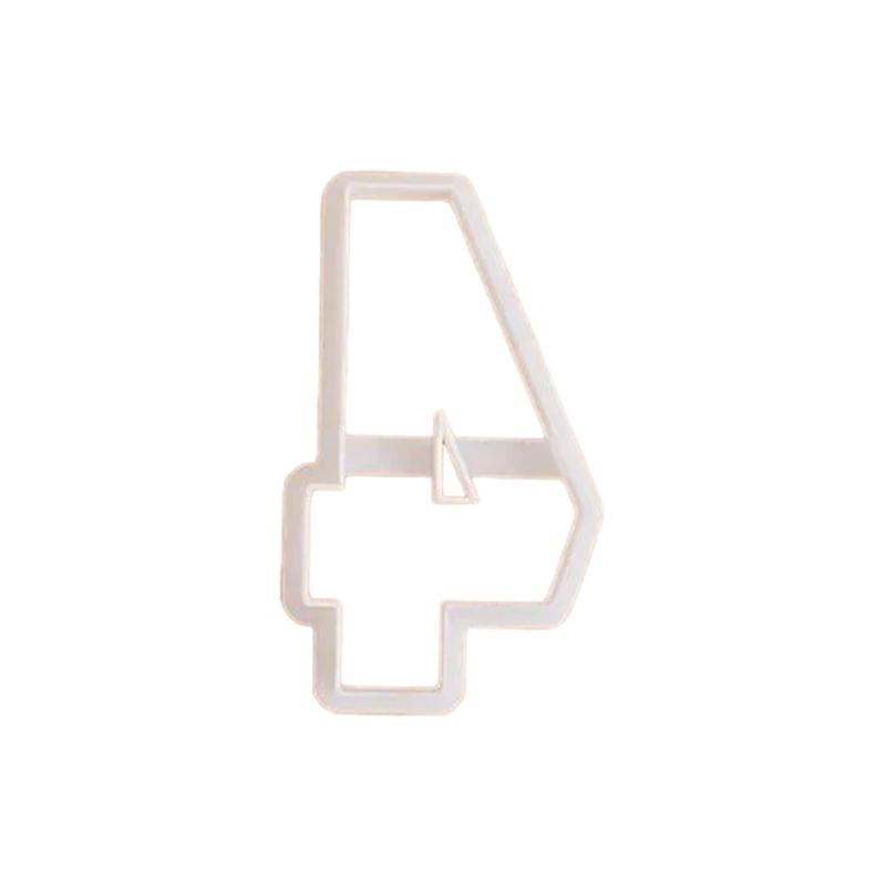 

Create Number Cookie with Plastic Molds Baking Supplies Fondant Cutter Plastic Texture for Baking Cookie and Brisuit