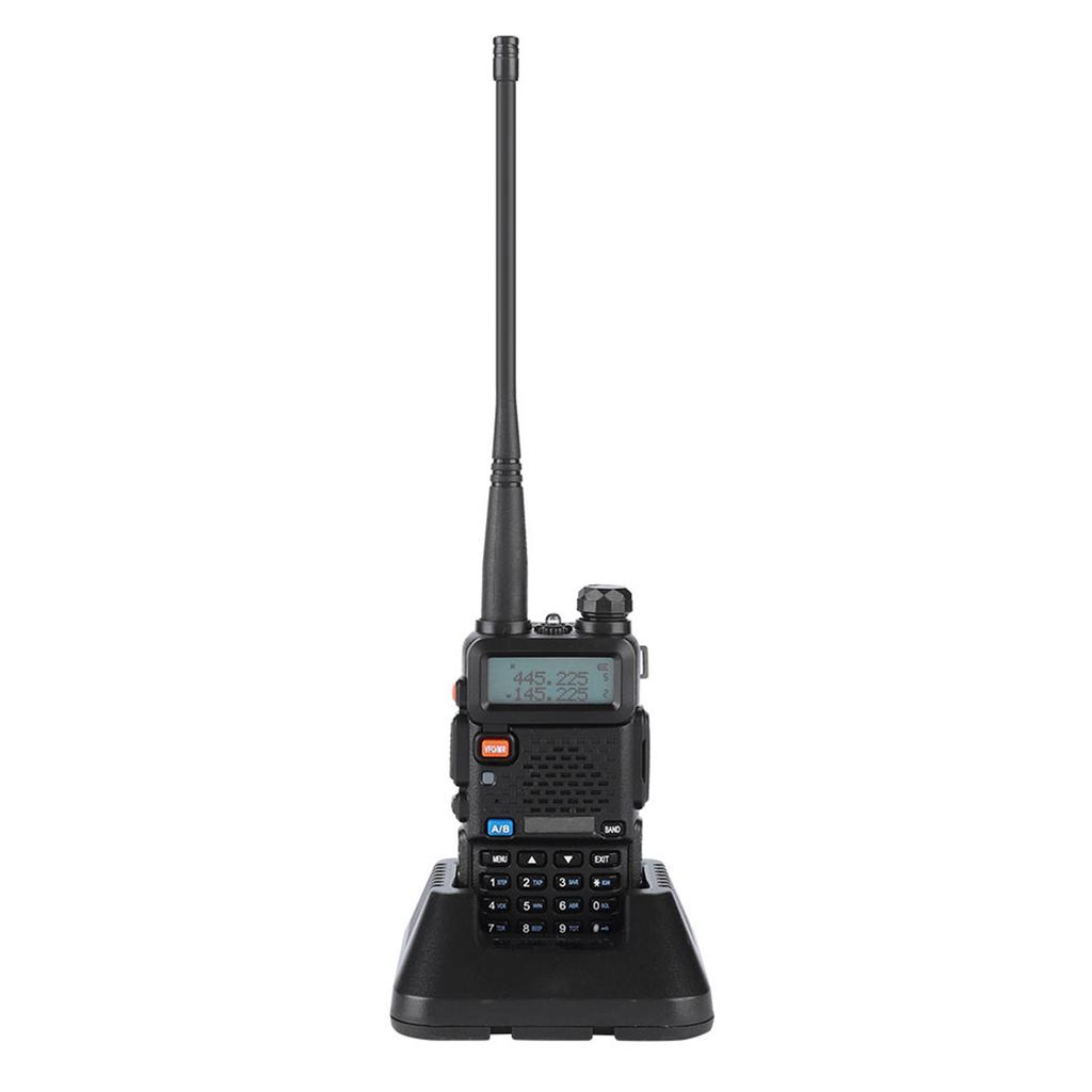 5W UV‑5R Portable VHF UHF Dual Band Walkie Talkie Professional Radio Transceiver