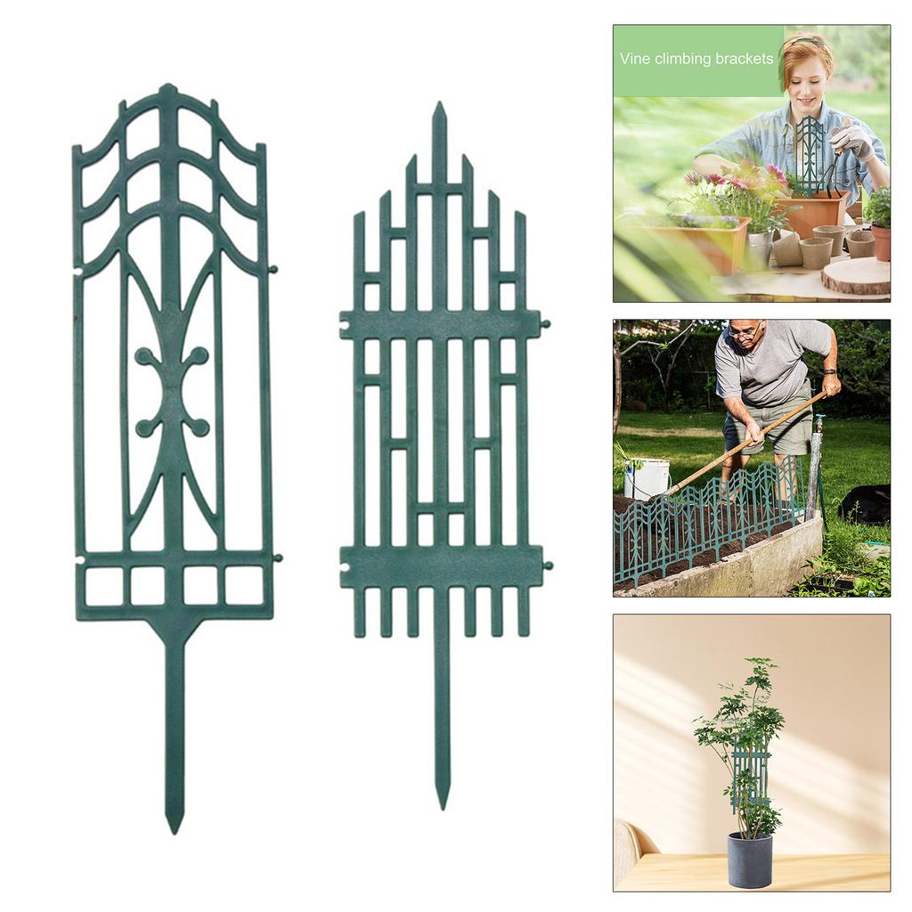 Indoor Plant Trellis Plastic Support Convenient Indoor Plant Trellis Helps Climbing Flowers Grow Strong And Healthy