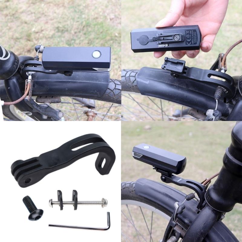 Durability Fork Extension Bike Fork Mount Extension Brackets for Action Camera Wide Angles Recording