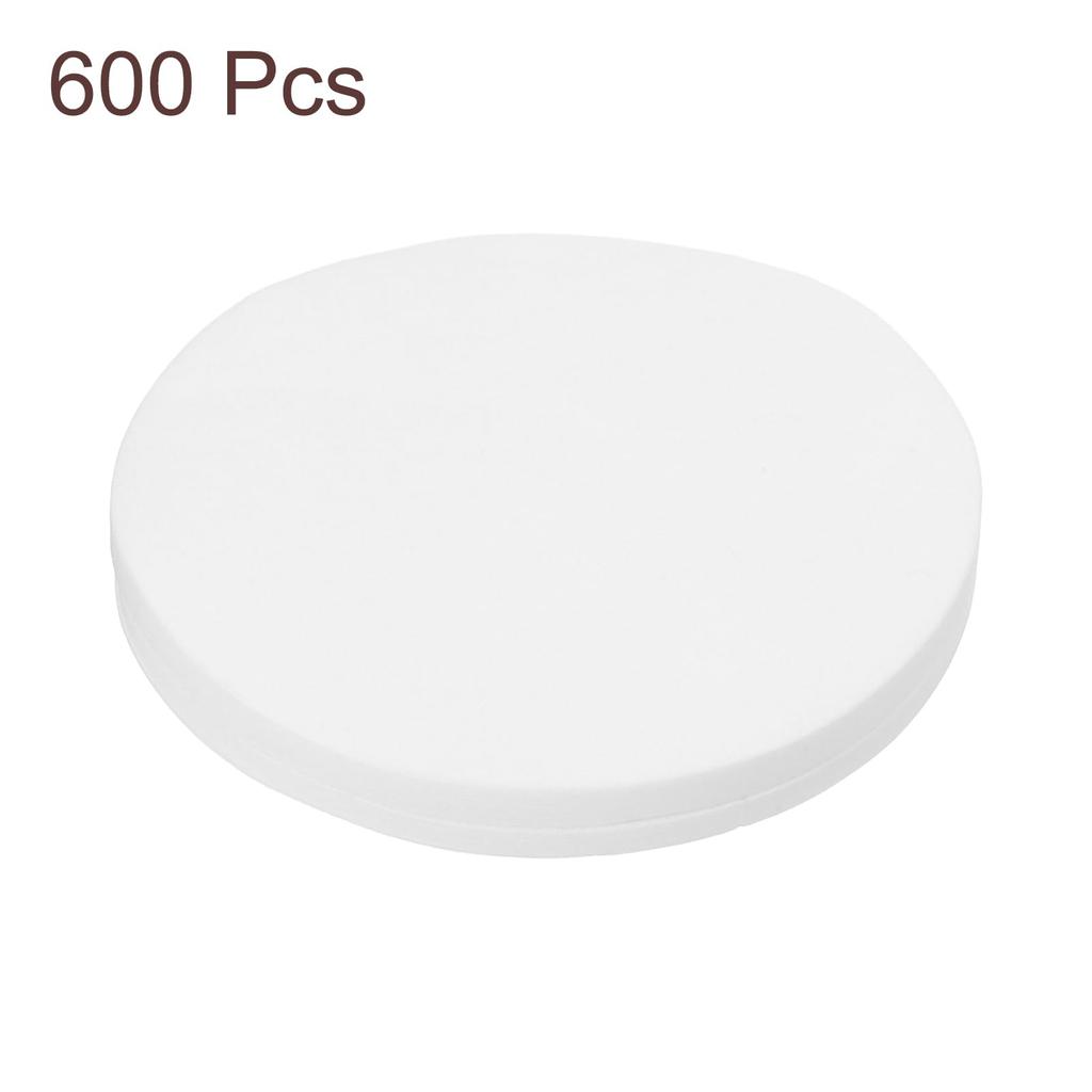 Uxcell 600-Pack 68mm Disposable Round Paper Coffee Filters, Ideal for Home and Office Drip Coffee Makers