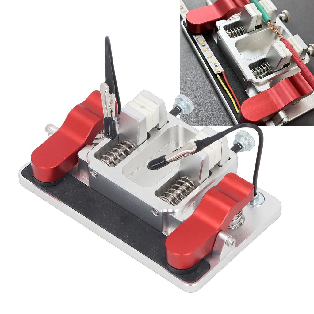 Helping Hands Soldering Station with Welding Table Clamps Aluminum Third Hand Tool for PCB Wire LED Strip Welding