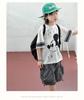 Kids' Plaid Shorts: Large & Small Rolls - Korean Style Summer Casual Sports Pants, Unisex Five-Point Design.