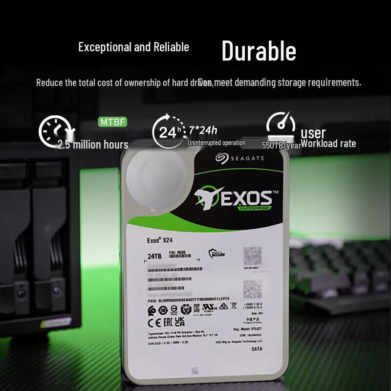Seagate 24TB Enterprise Hard Drive