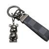 [Godfun] Kuh Schlüsselanhänger, Anime Niedlicher Bär, Taschengurt, Charakter Auto Schlüsselanhänger, Band, Dekorativ, Geschenk für Freunde und Liebhaber - Stil 1