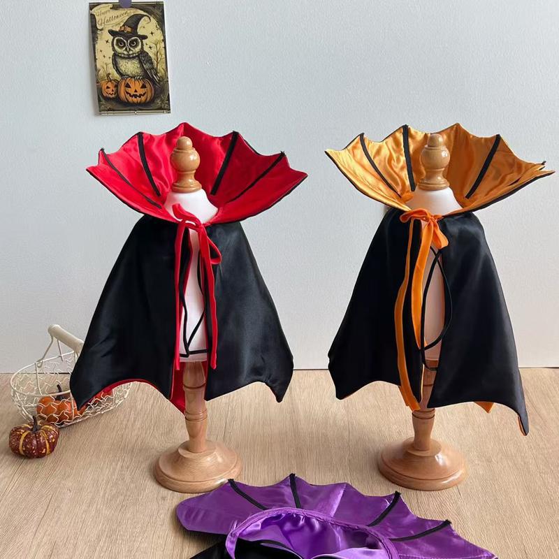 1 Stück Haustierumhang Halloween Lustiger Vampir-Katzenumhang Fledermausumhang Verwandlungskostüm Requisiten Hundenumhang Haustierbedarf