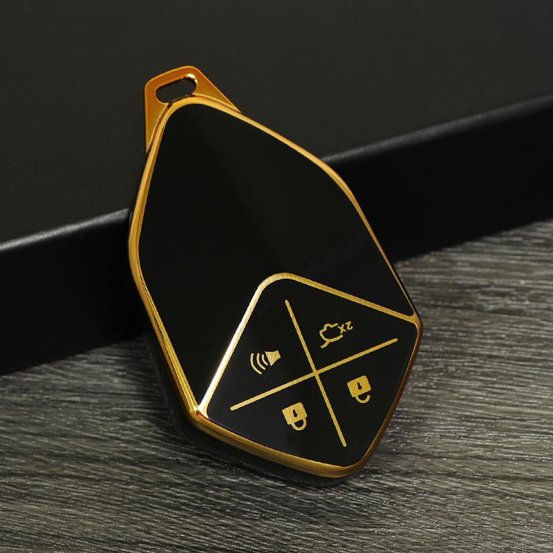 Smart Remote Keyless Protection Shell Fob For Changan Deepal S7 S07 Sl03 S05 G318 Car Key Case Bag Keychain Protective Cover