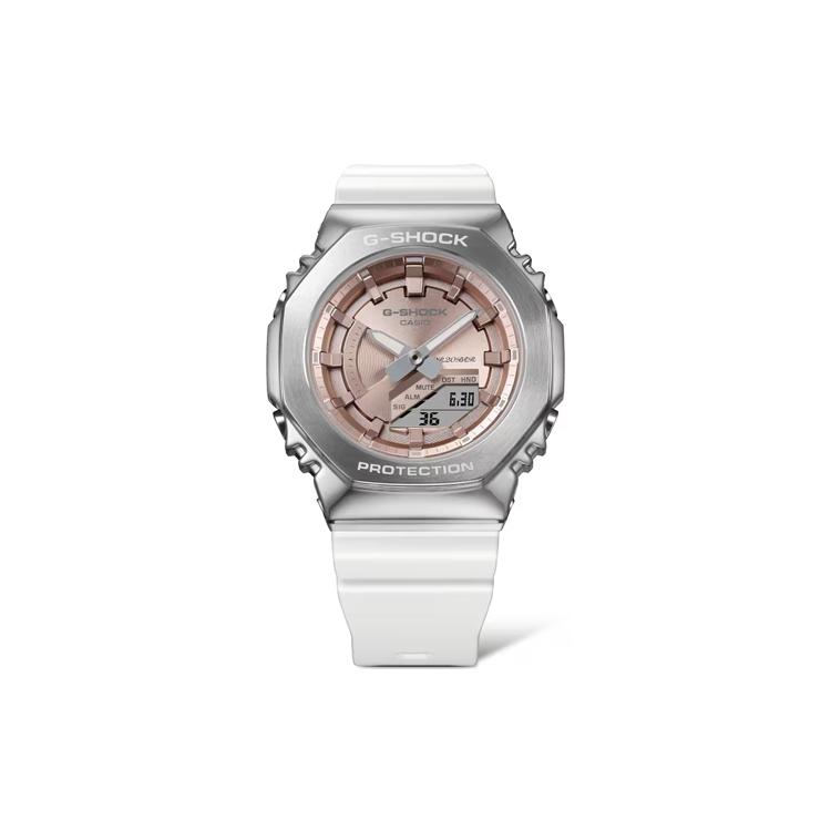 Casio Unisex Full Metal Series Pink Watch GM-S2100WS-7AJF