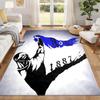 Hamburger SV Carpet Door Mat for Living Room or Bedroom Protective Mat Under Chair Office Decoration Christmas Gift Birthday Present