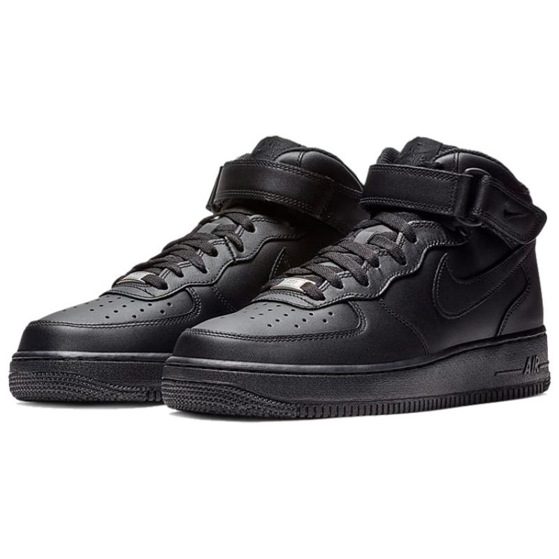Nike Air Force 1 Mid '07 'Triple Black 2016' Sneakers 315123-001