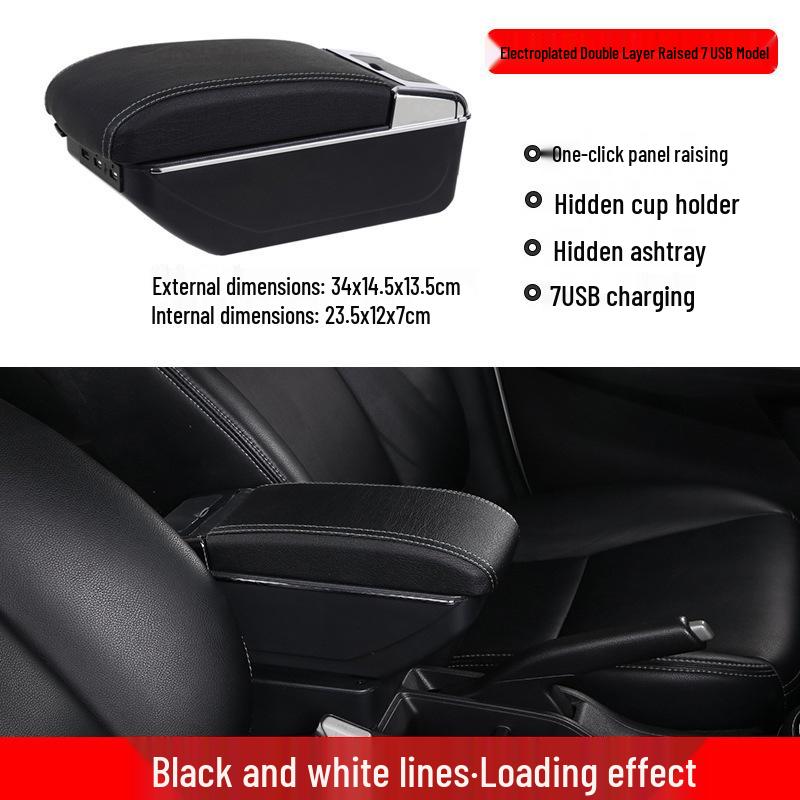 Old Hongguang Car Armrest Box Interior Accessories
