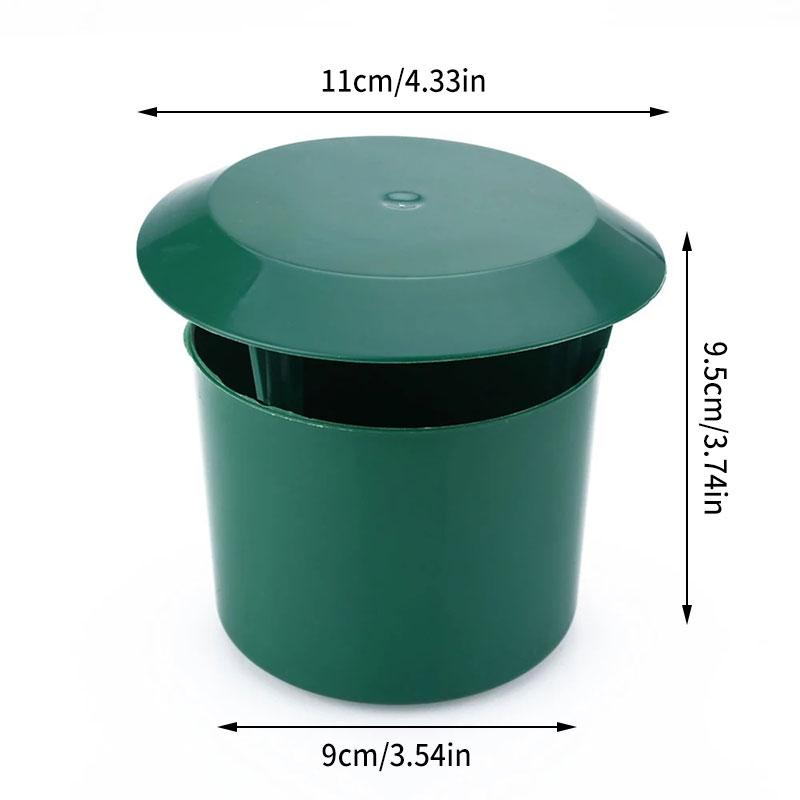 12Pcs Plastic Snail Trap Garden Slug Trap Reusable Pest Control Snail Catcher for Vegetable Garden Yard