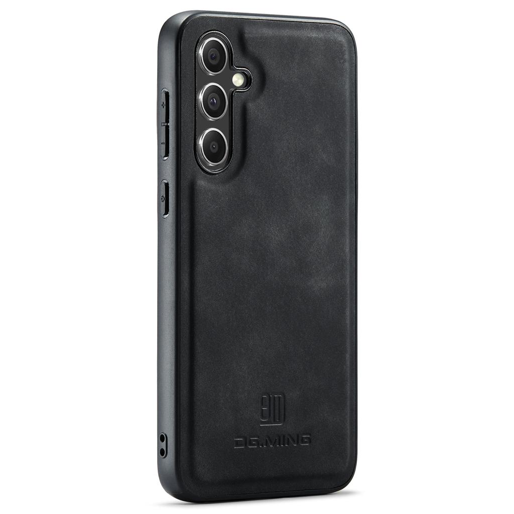 DG.MING For Samsung Galaxy A35 5G Case Leather+PC+TPU Anti-Drop Phone Cover