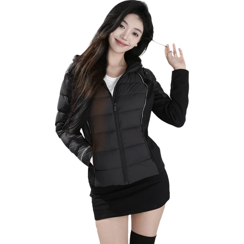 

Женское легкое пуховое пальто Meilicheng с капюшоном XL