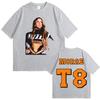 Singer Tate Mcrae T8 Graphic T Shirts So Close To What T Shirt Men Women Fashion Vintage Trend T-shirts Casual Oversized T-shirt